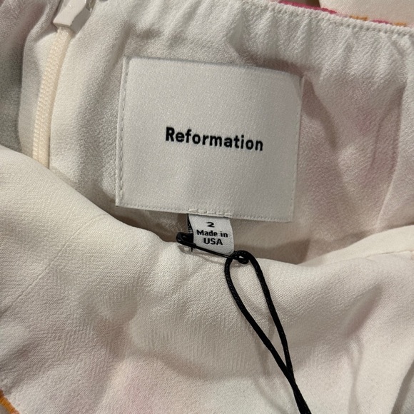 REFORMATION NWT Briony Dress in Giverny - Picture 10 of 10